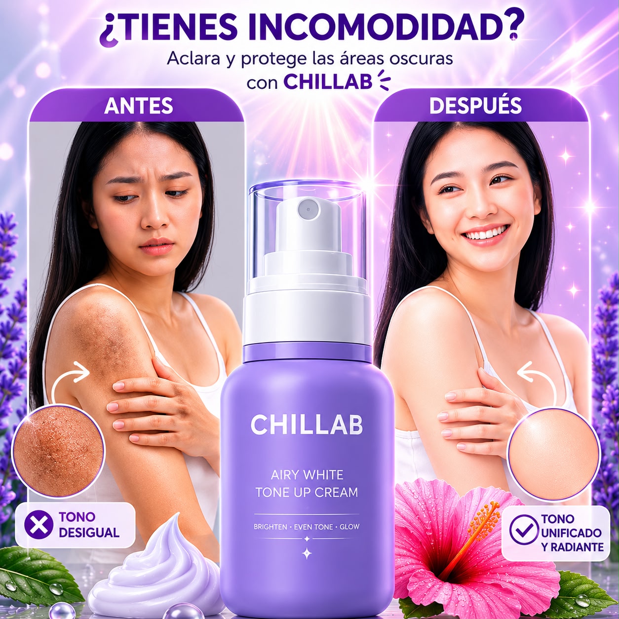 CHILLAB - Crema Blanqueador Tonificante